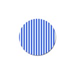 Blue Stripes, Sticker, Stickers Golf Ball Marker