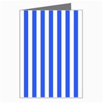 Blue Stripes, Sticker, Stickers Greeting Card