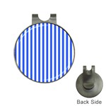 Blue Stripes, Sticker, Stickers Hat Clips with Golf Markers