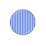 Blue Stripes, Sticker, Stickers Hat Clip Ball Marker