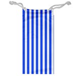 Blue Stripes, Sticker, Stickers Jewelry Bag