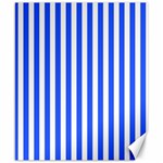 Blue Stripes, Sticker, Stickers Canvas 8  x 10 