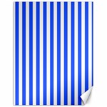 Blue Stripes, Sticker, Stickers Canvas 18  x 24 