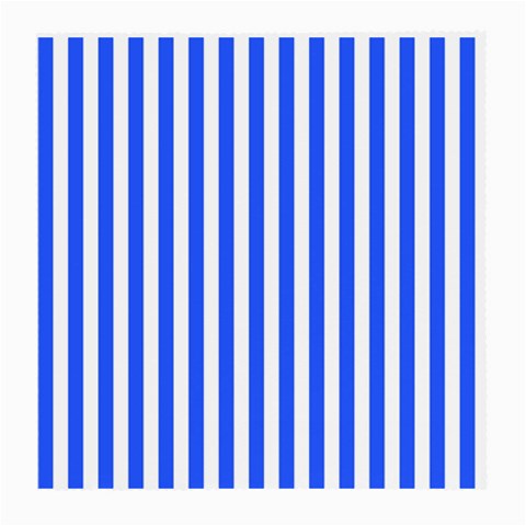 Blue Stripes, Sticker, Stickers Medium Glasses Cloth from ArtsNow.com Front