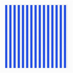 Blue Stripes, Sticker, Stickers Medium Glasses Cloth (2 Sides) from ArtsNow.com Front