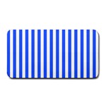 Blue Stripes, Sticker, Stickers Medium Bar Mat