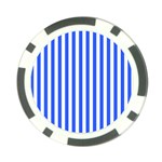 Blue Stripes, Sticker, Stickers Poker Chip Card Guard