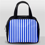 Blue Stripes, Sticker, Stickers Classic Handbag (One Side)