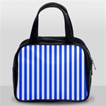 Blue Stripes, Sticker, Stickers Classic Handbag (Two Sides)