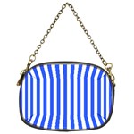 Blue Stripes, Sticker, Stickers Chain Purse (One Side)