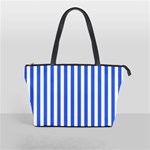 Blue Stripes, Sticker, Stickers Classic Shoulder Handbag