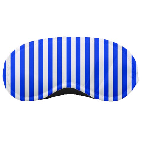 Blue Stripes, Sticker, Stickers Sleep Mask from ArtsNow.com Front