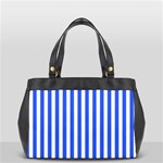 Blue Stripes, Sticker, Stickers Oversize Office Handbag