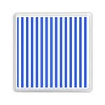 Blue Stripes, Sticker, Stickers Memory Card Reader (Square)