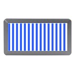 Blue Stripes, Sticker, Stickers Memory Card Reader (Mini)