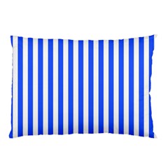 Blue Stripes, Sticker, Stickers Pillow Case (Two Sides) from ArtsNow.com Back