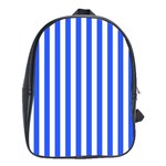 Blue Stripes, Sticker, Stickers School Bag (XL)