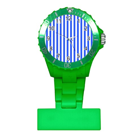 Blue Stripes, Sticker, Stickers Plastic Nurses Watch from ArtsNow.com Front