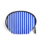 Blue Stripes, Sticker, Stickers Accessory Pouch (Small)