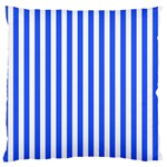 Blue Stripes, Sticker, Stickers Standard Premium Plush Fleece Cushion Case (One Side)