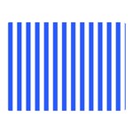 Blue Stripes, Sticker, Stickers Two Sides Premium Plush Fleece Blanket (Mini)