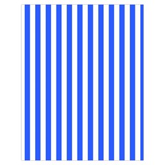 Blue Stripes, Sticker, Stickers Toiletries Pouch from ArtsNow.com Back