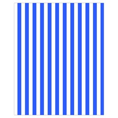 Blue Stripes, Sticker, Stickers Drawstring Pouch (XL) from ArtsNow.com Back