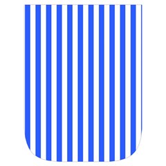 Blue Stripes, Sticker, Stickers Waist Pouch (Large) from ArtsNow.com Front Pocket