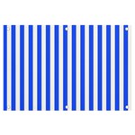 Blue Stripes, Sticker, Stickers Banner and Sign 6  x 4 