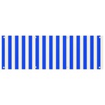 Blue Stripes, Sticker, Stickers Banner and Sign 9  x 3 