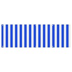 Blue Stripes, Sticker, Stickers Banner and Sign 12  x 4 