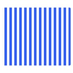 Blue Stripes, Sticker, Stickers Premium Plush Fleece Blanket (Small)