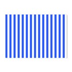 Blue Stripes, Sticker, Stickers Crystal Sticker (A4)