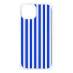 Blue Stripes, Sticker, Stickers iPhone 13 TPU UV Print Case