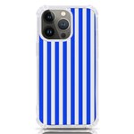 Blue Stripes, Sticker, Stickers iPhone 13 Pro TPU UV Print Case