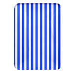 Blue Stripes, Sticker, Stickers Rectangular Glass Fridge Magnet (4 pack)