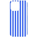 Blue Stripes, Sticker, Stickers iPhone 15 Pro Max Black UV Print PC Hardshell Case