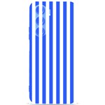 Blue Stripes, Sticker, Stickers Samsung Galaxy S24 Plus 6.7 Inch Black TPU UV Case