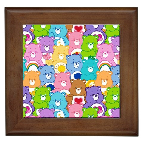 Care Bears, Adorable, Art Framed Tile from ArtsNow.com Front