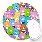 Care Bears, Adorable, Art Round Mousepad