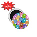 Care Bears, Adorable, Art 1.75  Magnets (10 pack) 