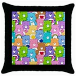 Care Bears, Adorable, Art Throw Pillow Case (Black)