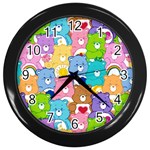 Care Bears, Adorable, Art Wall Clock (Black)