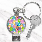 Care Bears, Adorable, Art Nail Clippers Key Chain