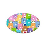 Care Bears, Adorable, Art Sticker (Oval)