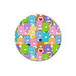 Care Bears, Adorable, Art Magnet 3  (Round)