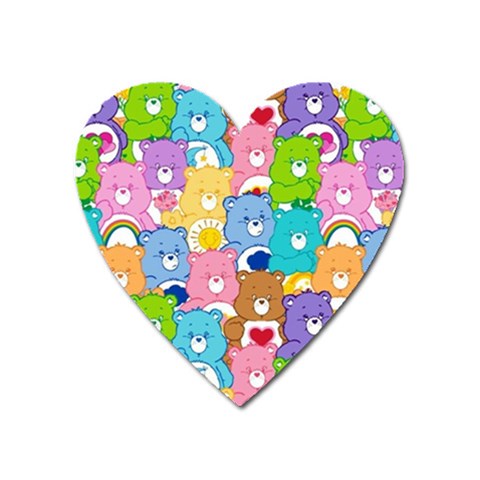 Care Bears, Adorable, Art Heart Magnet from ArtsNow.com Front