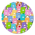 Care Bears, Adorable, Art Magnet 5  (Round)