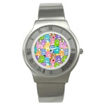 Care Bears, Adorable, Art Stainless Steel Watch