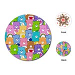 Care Bears, Adorable, Art Playing Cards Single Design (Round)